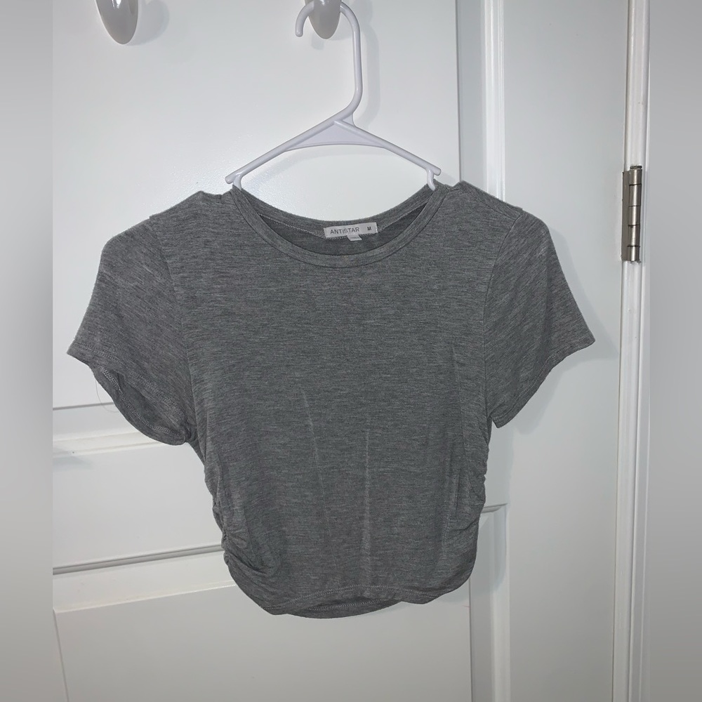 Antistar (from Marshalls) scrunched crop top size medium